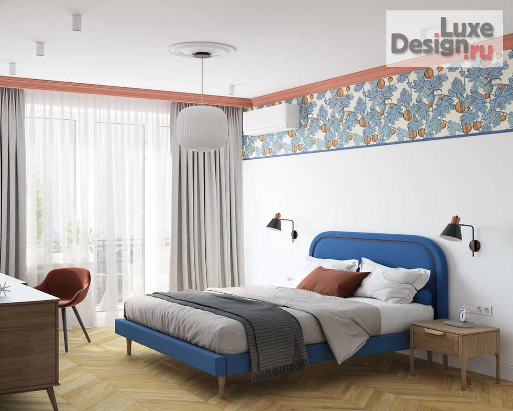 Дизайн интерьера двухкомнатной квартиры "Дизайн двухкомнатной квартиры в доме 1958 г. в Москве" (фото 18)