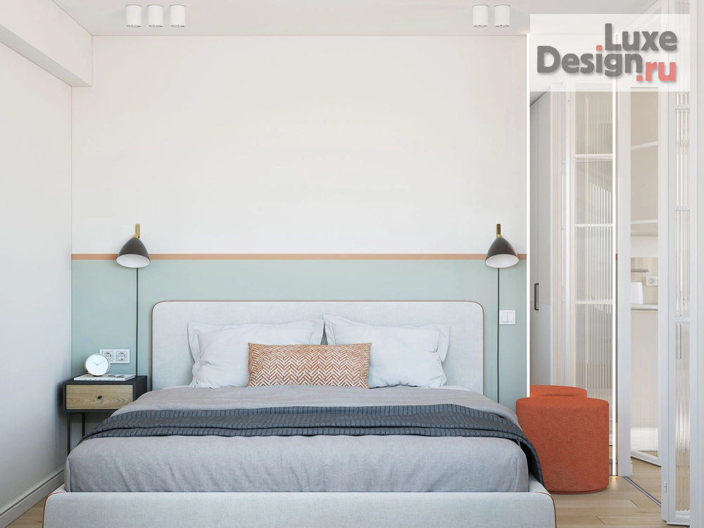 Дизайн интерьера однокомнатной квартиры "Дизайн интерьера однокомнатной квартиры в г. Москва" (фото 7) от дизайнера OM DESIGN Дизайн интерьера однокомнатной квартиры "Дизайн интерьера однокомнатной квартиры в г. Москва" (фото 7)