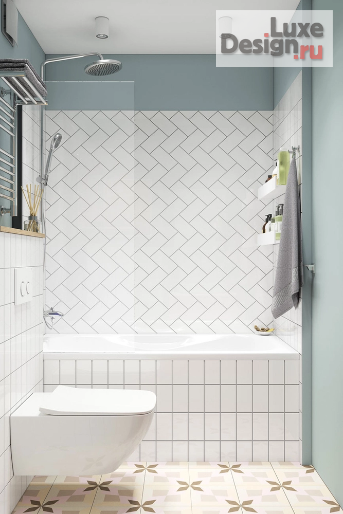 Дизайн интерьера однокомнатной квартиры "Дизайн интерьера однокомнатной квартиры в г. Москва" (фото 10)