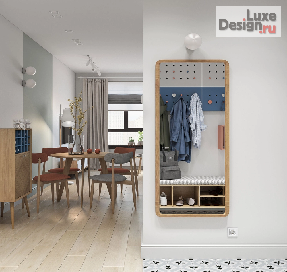 Дизайн интерьера трехкомнатной квартиры "Квартира для молодой пары в ЖК "Селигер Сити"" (фото 11)