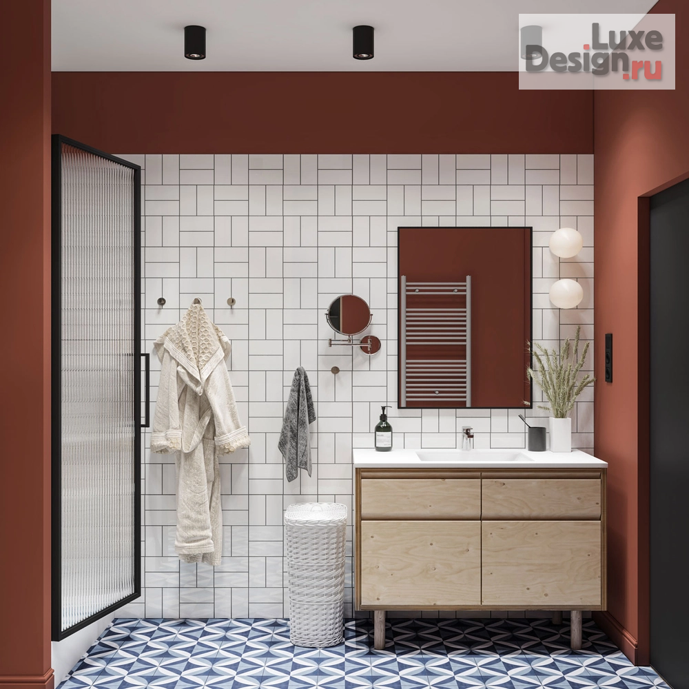 Дизайн интерьера двухкомнатной квартиры "Дизайн интерьера двухкомнатной квартиры в Санкт-Петербурге" (фото 1)