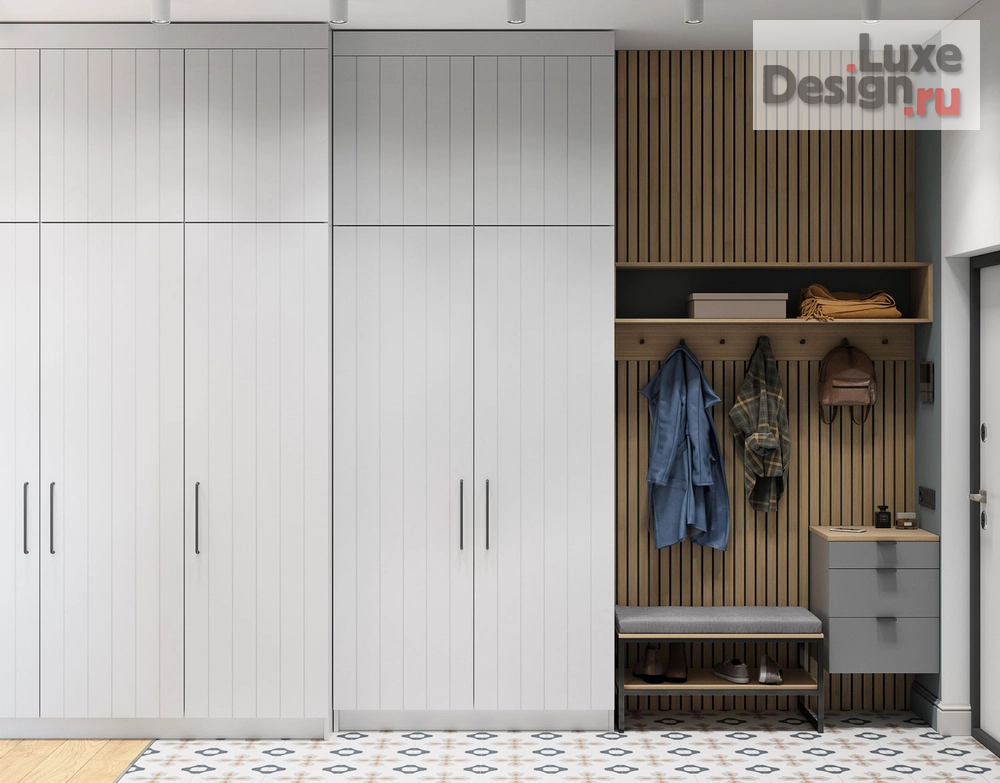 Дизайн интерьера трехкомнатной квартиры "Дизайн интерьера трехкомнатной квартиры в ЖК "Серебрянный парк"" (фото 5)