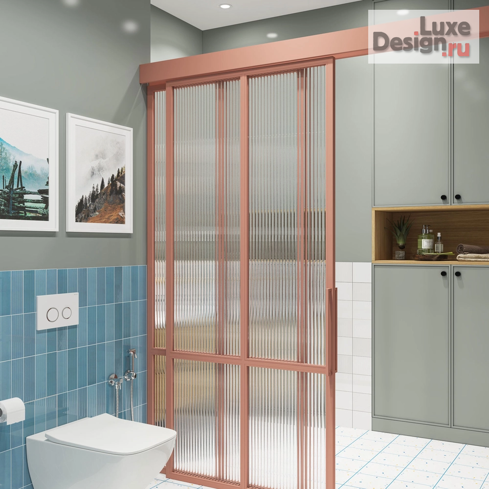 Дизайн интерьера трехкомнатной квартиры "Дизайн интерьера трехкомнатной квартиры в ЖК "Виноградный"" (фото 25)