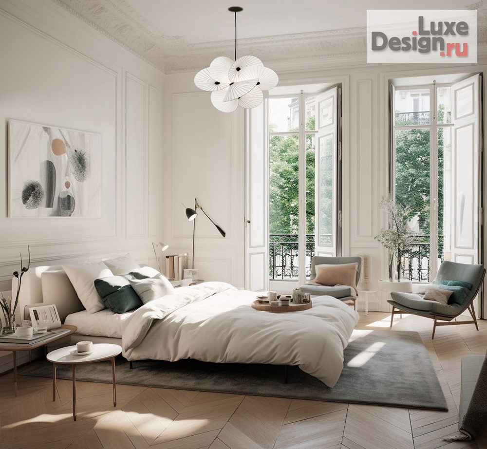 Дизайн интерьера трехкомнатной квартиры "Старомосковская квартира" (фото 1)