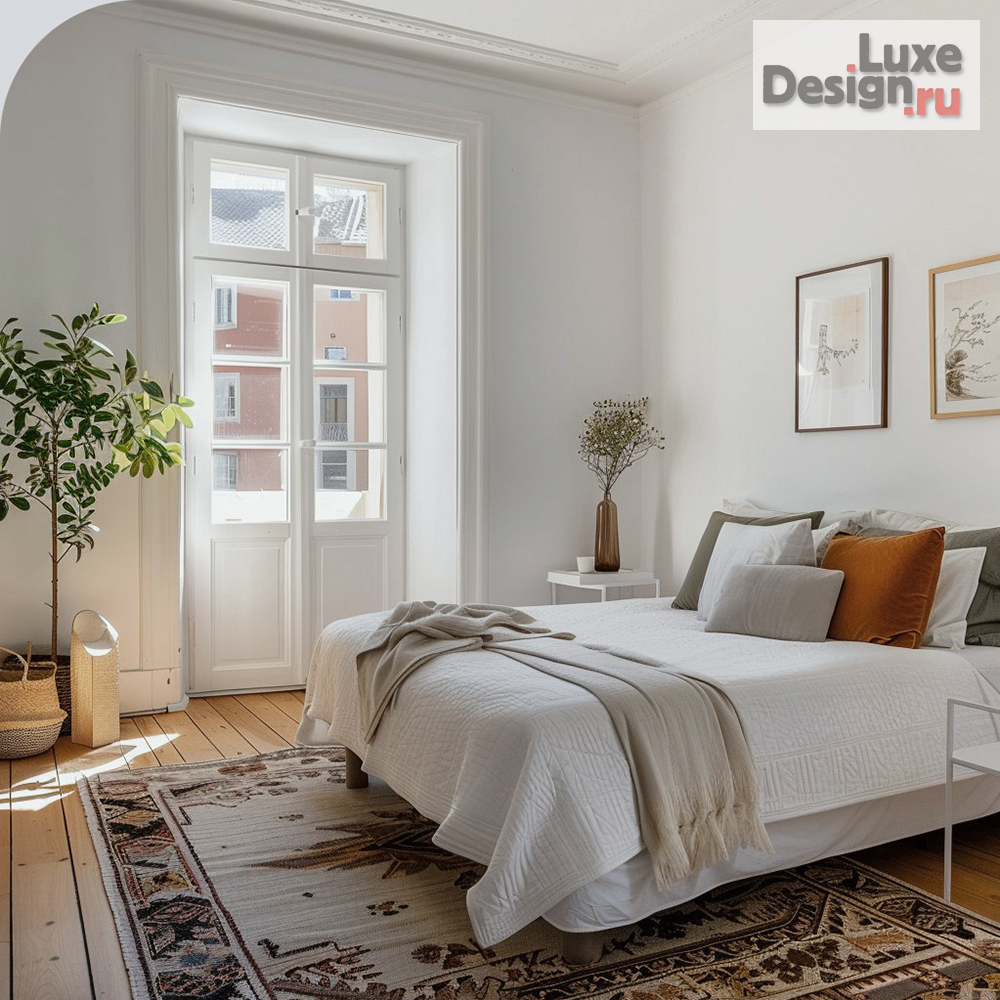 Дизайн интерьера двухкомнатной квартиры "Белая квартира" (фото 2)