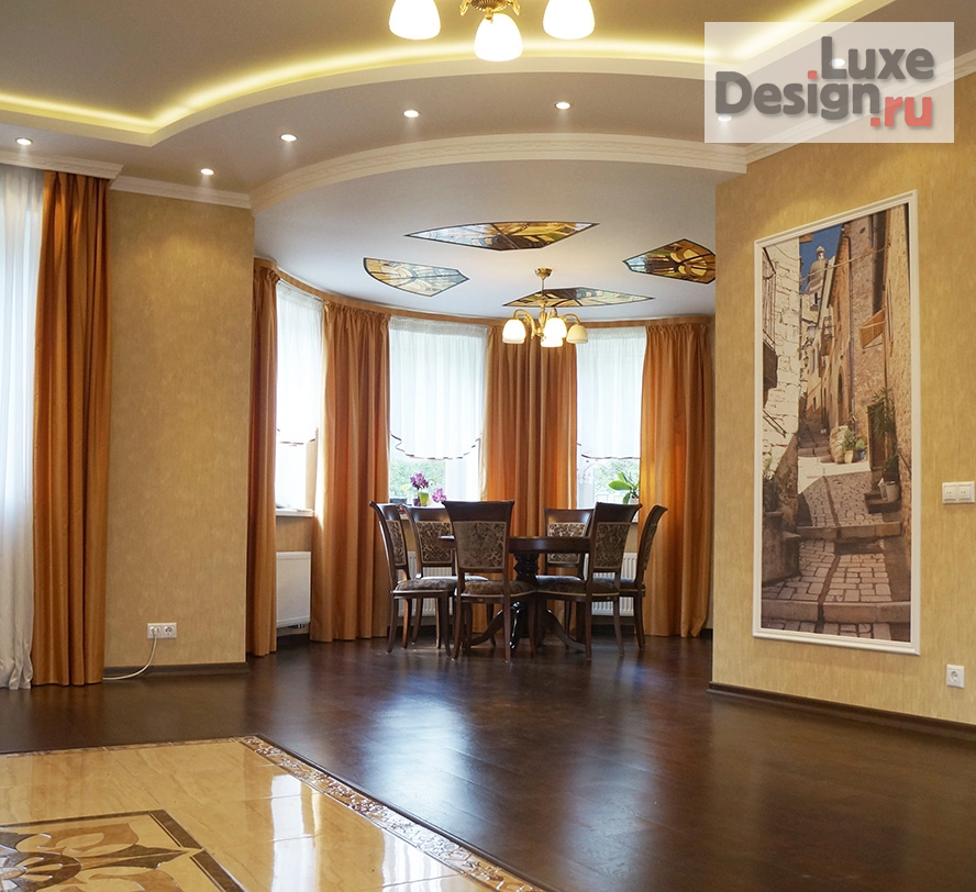 Дизайн интерьера коттеджа "Котеджный поселок "Воскресенское"" (фото 7)