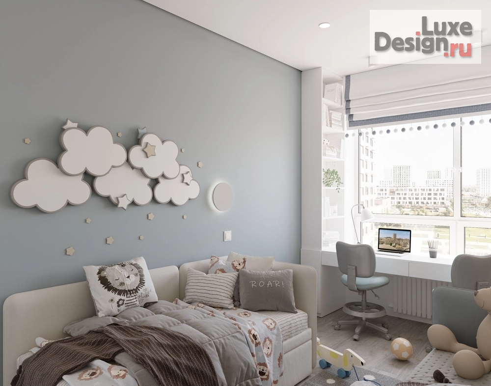 Дизайн интерьера трехкомнатной квартиры "Дизайн квартиры в ЖК Вереск" (фото 18)