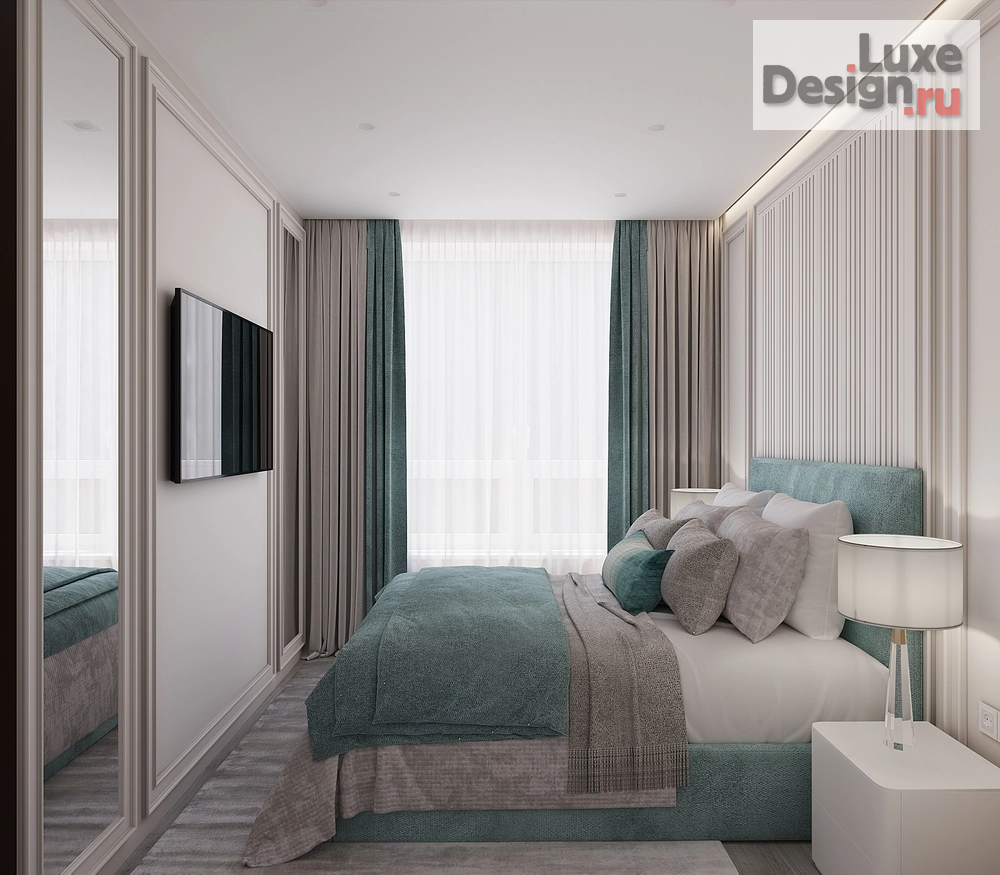 Дизайн интерьера трехкомнатной квартиры "Дизайн квартиры в ЖК Вереск" (фото 21)