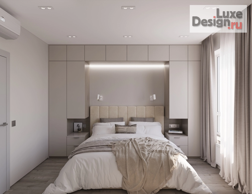 Дизайн интерьера трехкомнатной квартиры "Дизайн квартиры в ЖК Академика Павлова 57м2" (фото 17)