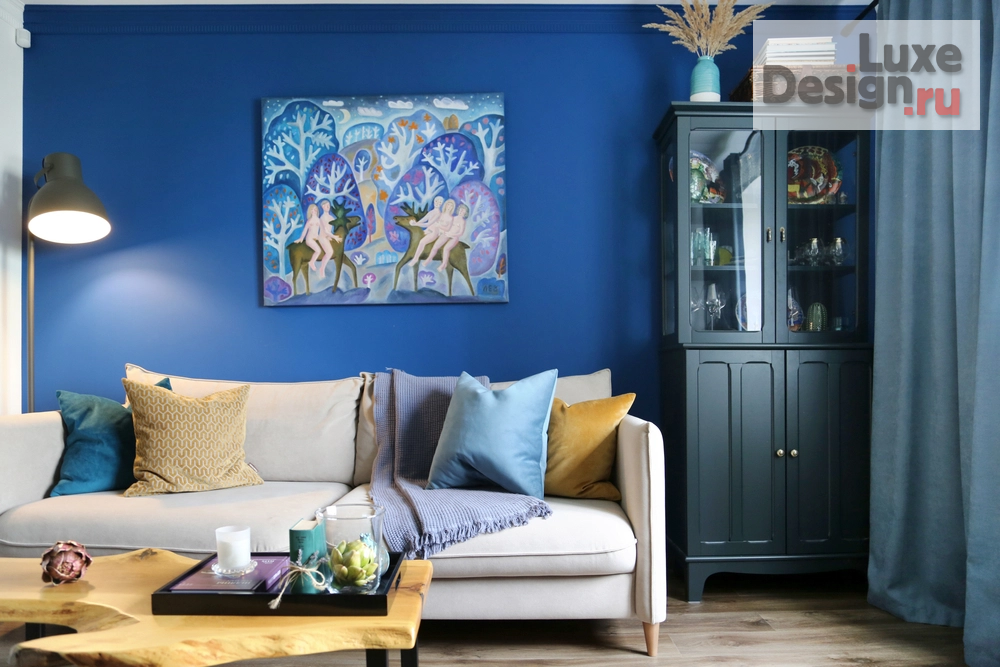 Дизайн интерьера двухкомнатной квартиры "квартира ЖК. Академгородок" (фото 1) от дизайнера Коломенская Александра Викторовная Дизайн интерьера двухкомнатной квартиры "квартира ЖК. Академгородок" (фото 1)