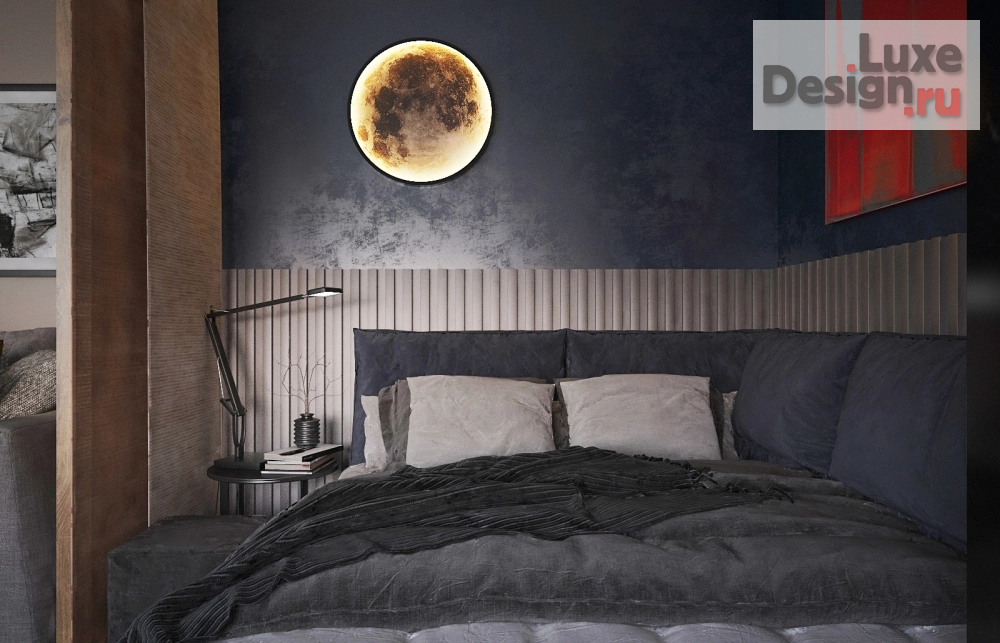 Дизайн интерьера двухкомнатной квартиры "Квартира для молодого парня" (фото 1)