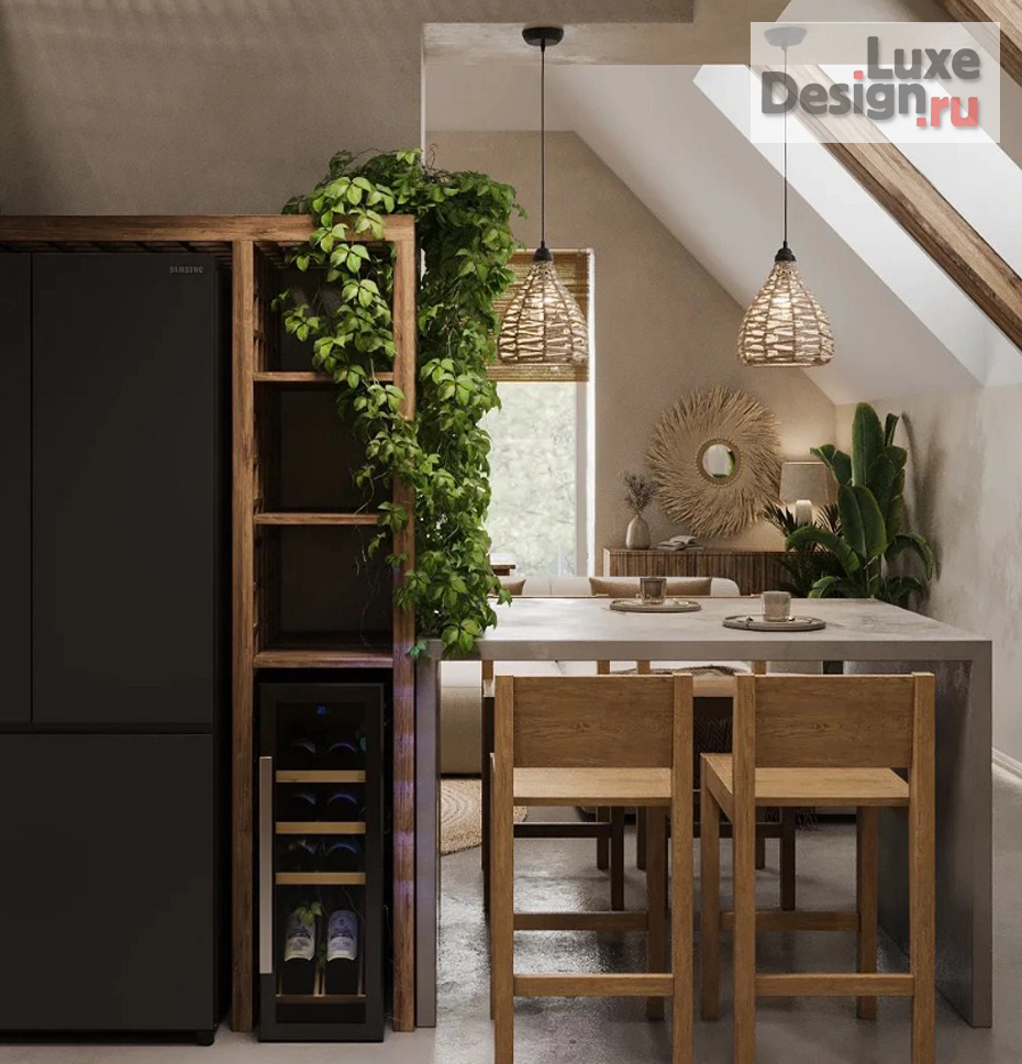 Дизайн интерьера квартиры студии "Дизайн  в эко стиле " (фото 1)