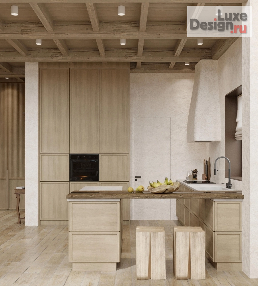 Дизайн интерьера загородного дома "Дом новый русский стиль " (фото 5) от дизайнера Дизайн студия Акварель Москва Дизайн интерьера загородного дома "Дом новый русский стиль " (фото 5)