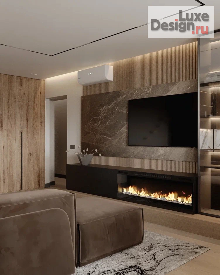 Дизайн интерьера трехкомнатной квартиры "КАШИРСКОЕ ШОССЕ " (фото 1)