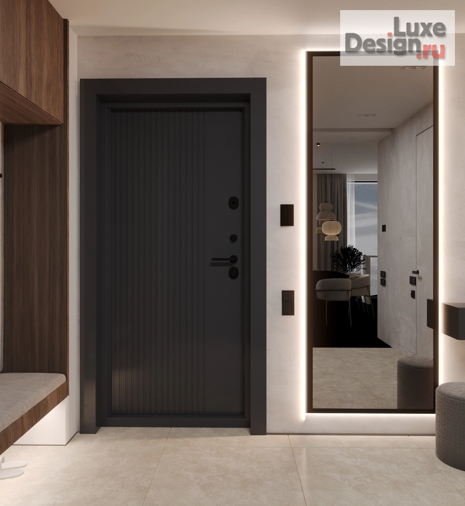 Дизайн интерьера квартиры "Светлый вариант квартиры с азиатскими мотивами." (фото 11)