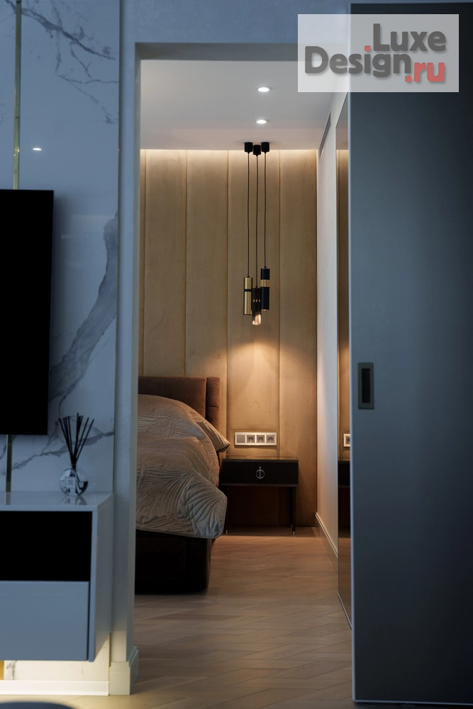 Дизайн интерьера трехкомнатной квартиры "ЖК Sky House " (фото 24)