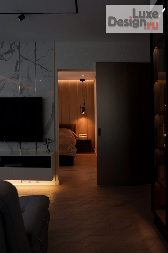 Дизайн интерьера трехкомнатной квартиры "ЖК Sky House " (фото 25)