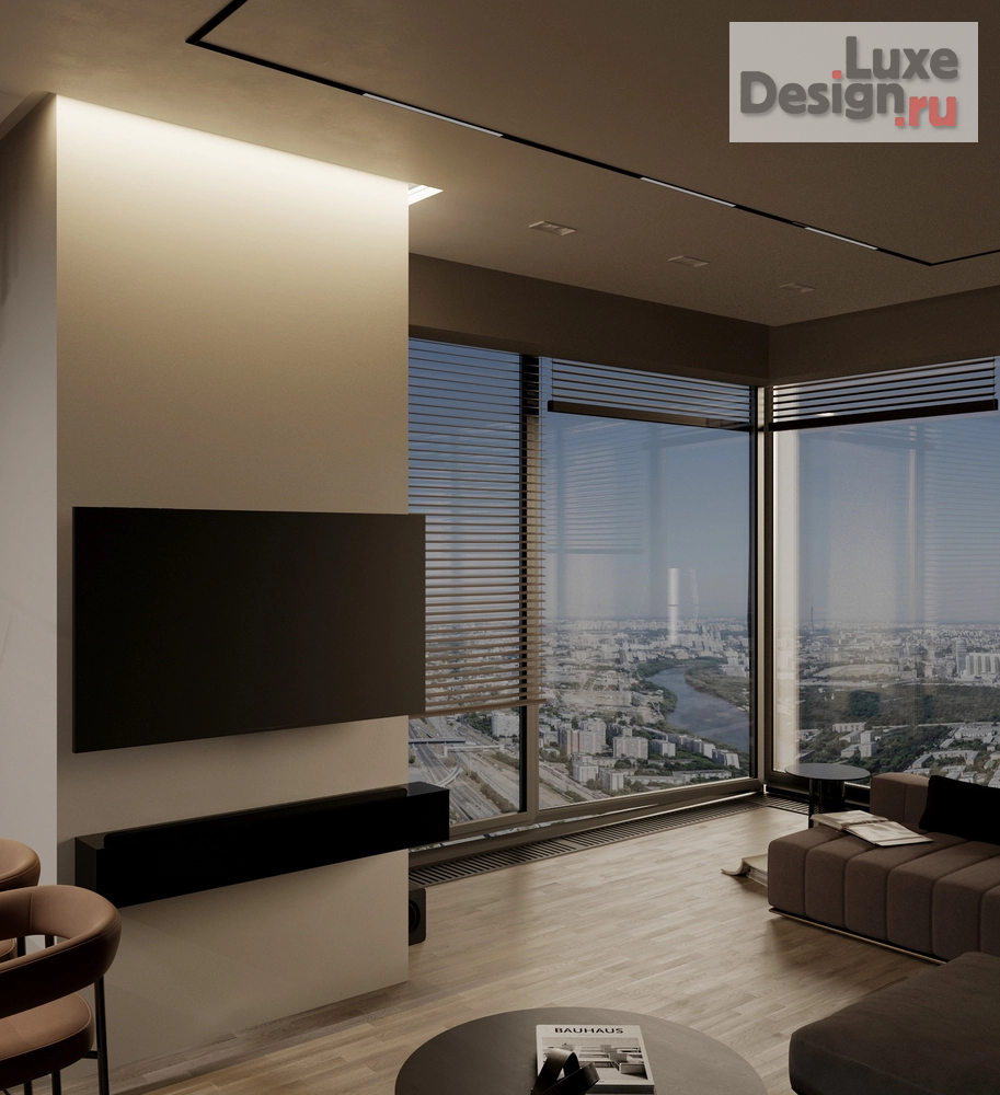 Дизайн интерьера апартаментов "Проект квартиры в Neva Towers" (фото 5)