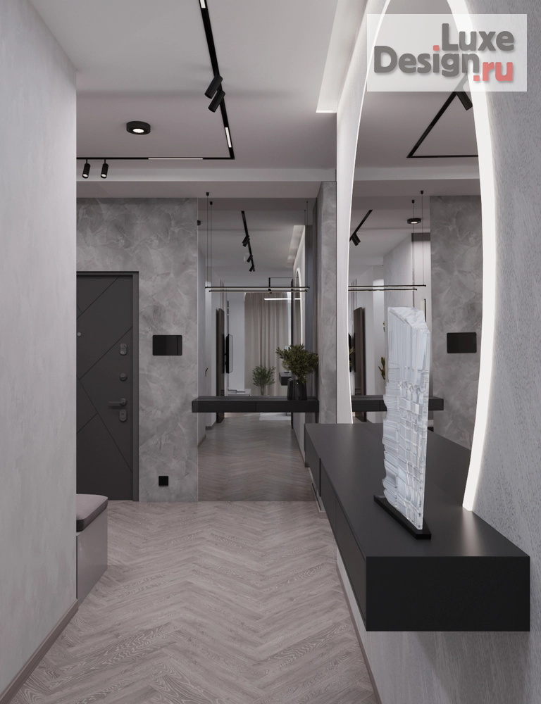 Дизайн интерьера трехкомнатной квартиры "ЖК Sky House " (фото 21)