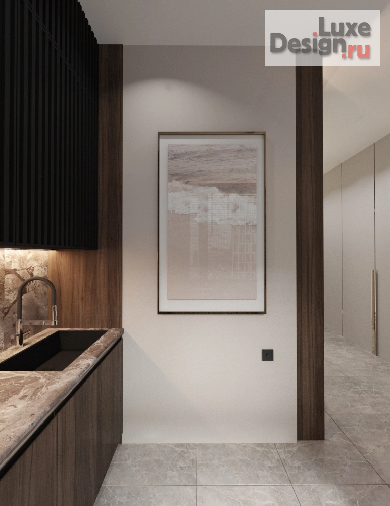 Дизайн интерьера однокомнатной квартиры " Квартиры 45м2 в ЖК Новочеремушкинская 17" (фото 14)