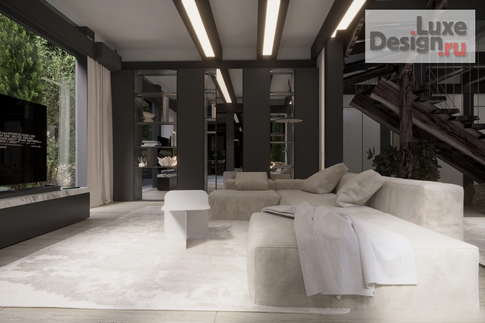 Дизайн интерьера частного дома "ЖК. Новорижский" (фото 14)