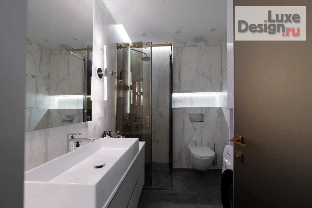 Дизайн интерьера трехкомнатной квартиры "ЖК Sky House " (фото 18)