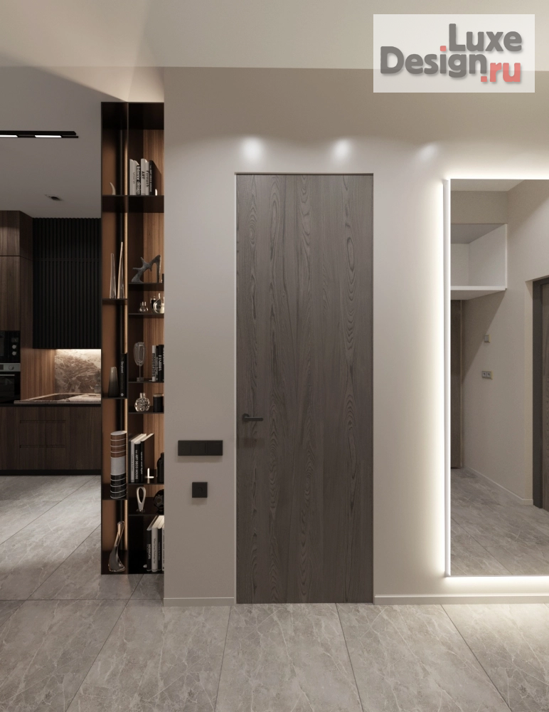 Дизайн интерьера однокомнатной квартиры " Квартиры 45м2 в ЖК Новочеремушкинская 17" (фото 19)