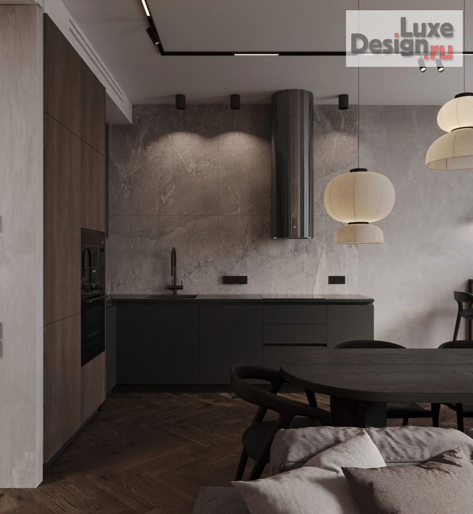 Дизайн интерьера двухкомнатной квартиры "ЖК WillTowers" (фото 3)