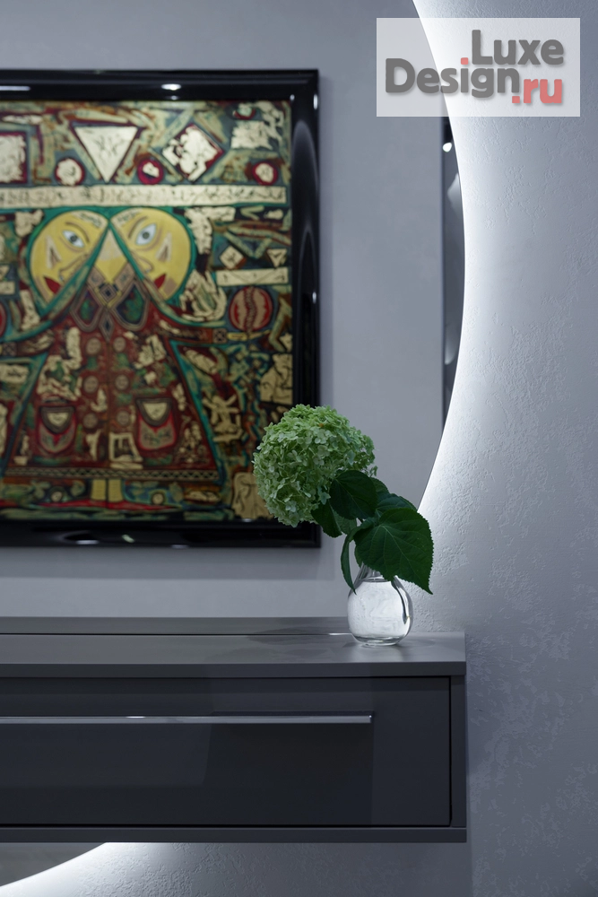 Дизайн интерьера трехкомнатной квартиры "ЖК Sky House " (фото 3)