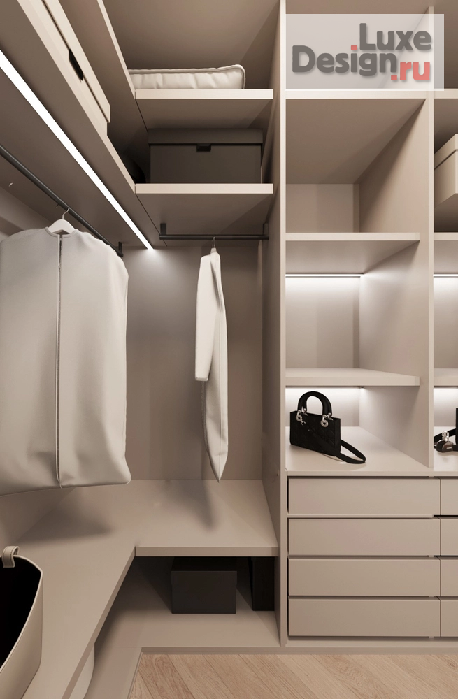 Дизайн интерьера квартиры "Светлый вариант квартиры с азиатскими мотивами." (фото 21)