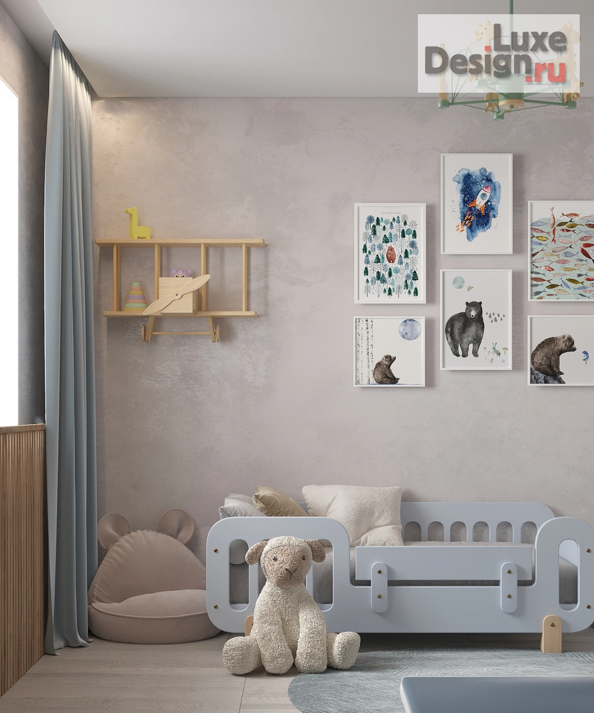 Дизайн интерьера трехкомнатной квартиры "КАШИРСКОЕ ШОССЕ " (фото 19)