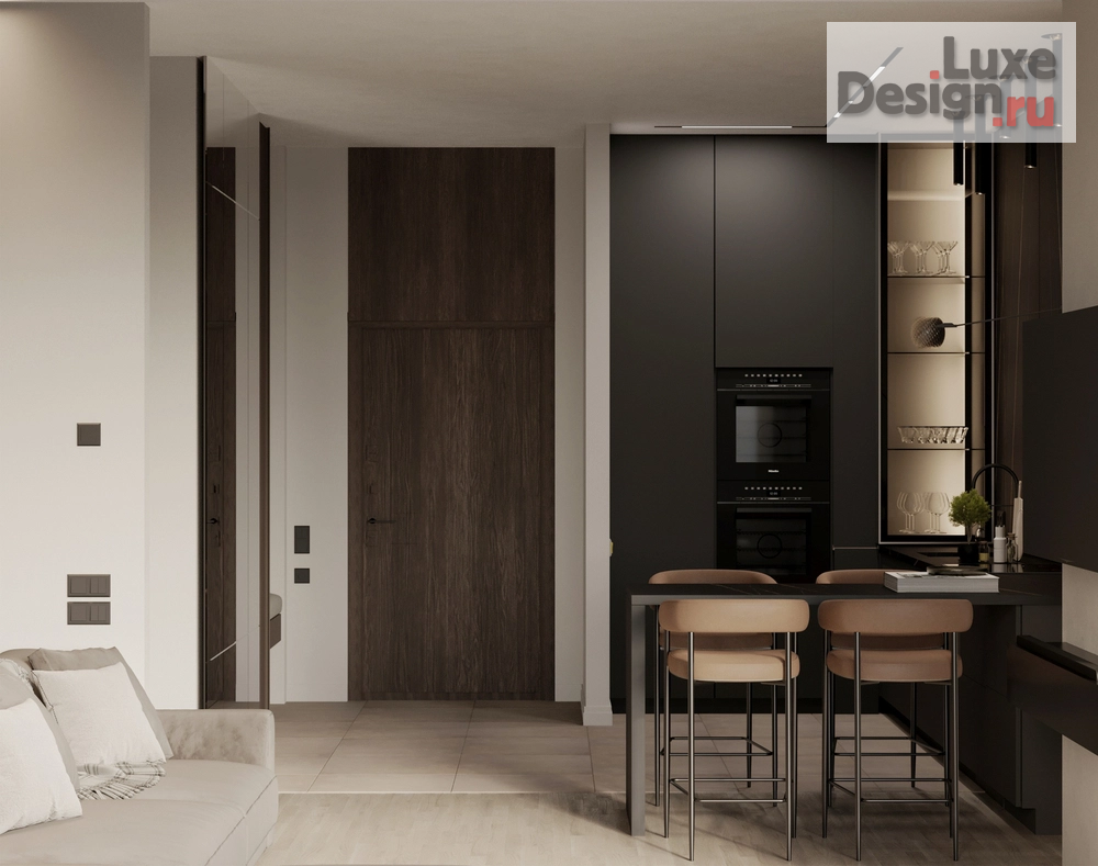 Дизайн интерьера апартаментов "Проект квартиры в Neva Towers" (фото 8)