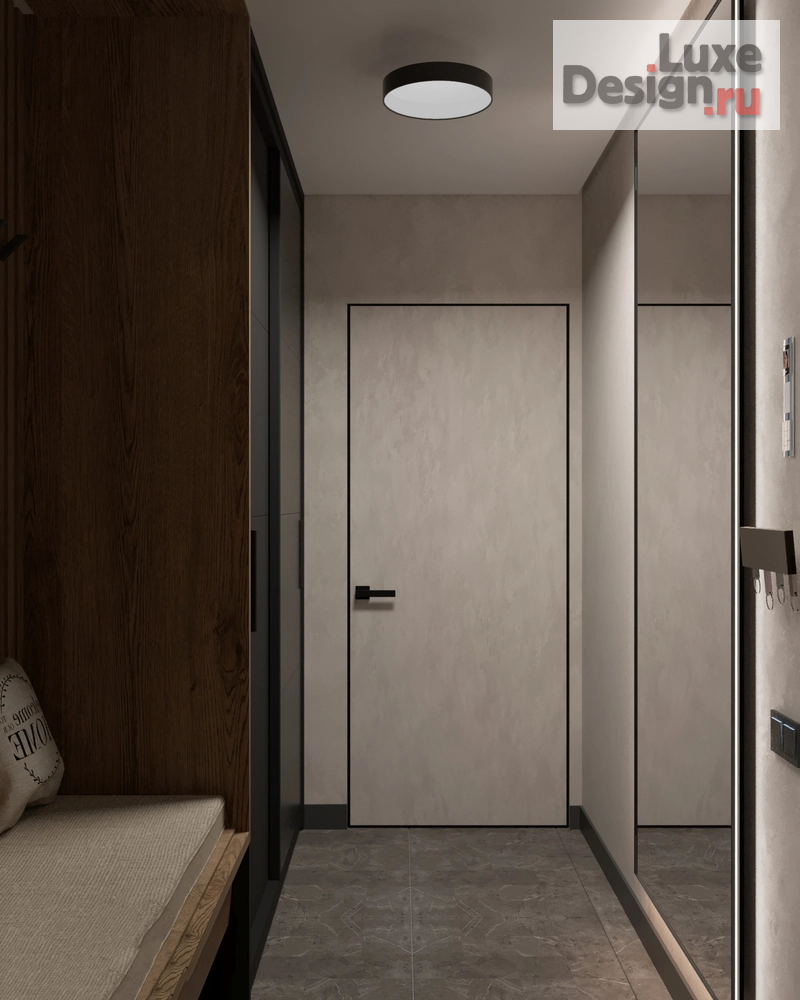 Дизайн интерьера трехкомнатной квартиры "КАШИРСКОЕ ШОССЕ " (фото 12)