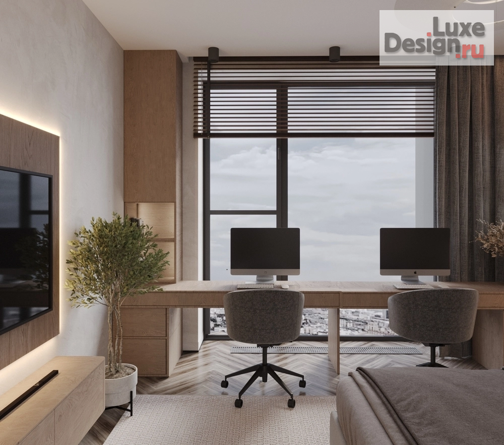 Дизайн интерьера однокомнатной квартиры "ЖК WillTowers" (фото 18)