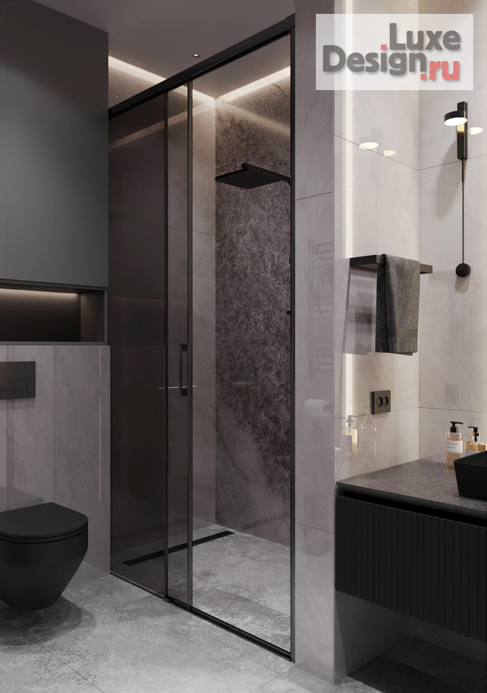 Дизайн интерьера трехкомнатной квартиры "ЖК Sky House " (фото 23)