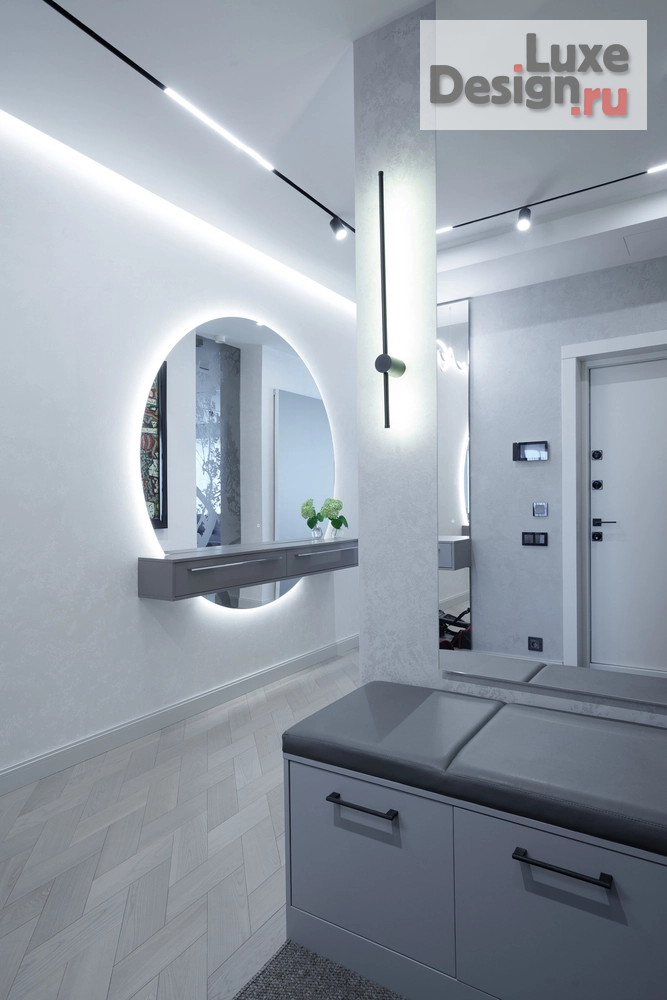 Дизайн интерьера трехкомнатной квартиры "ЖК Sky House " (фото 4)