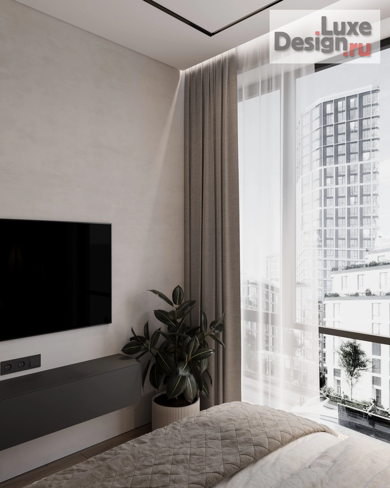 Дизайн интерьера однокомнатной квартиры "ЖК Шагал " (фото 15)