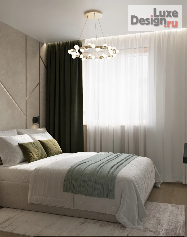 Дизайн интерьера трехкомнатной квартиры "КАШИРСКОЕ ШОССЕ " (фото 21)