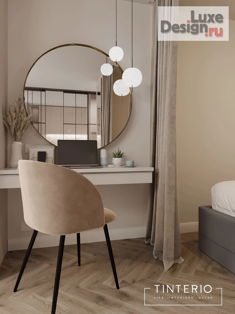 Дизайн интерьера квартиры студии "Москва, квартира 37.3 кв.м " (фото 5)