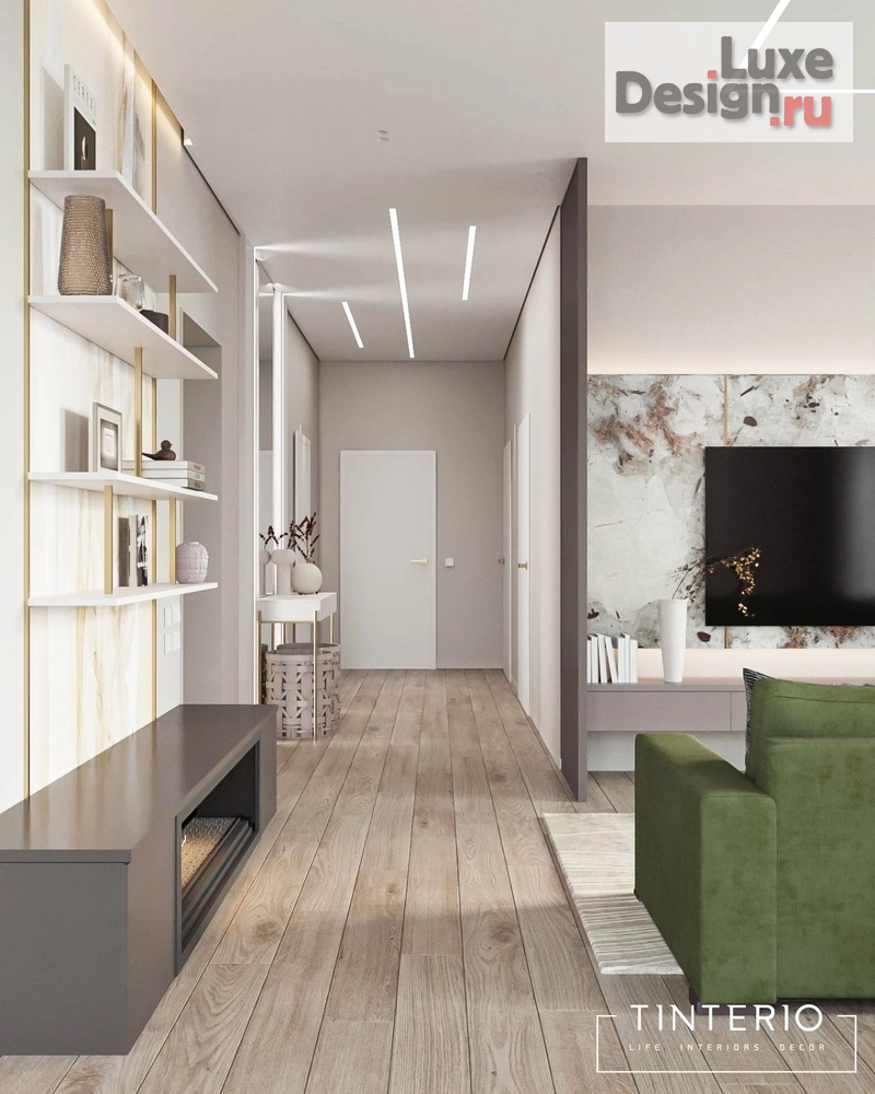 Дизайн интерьера коттеджа "КП Классик, коттедж 114 м2" (фото 6)