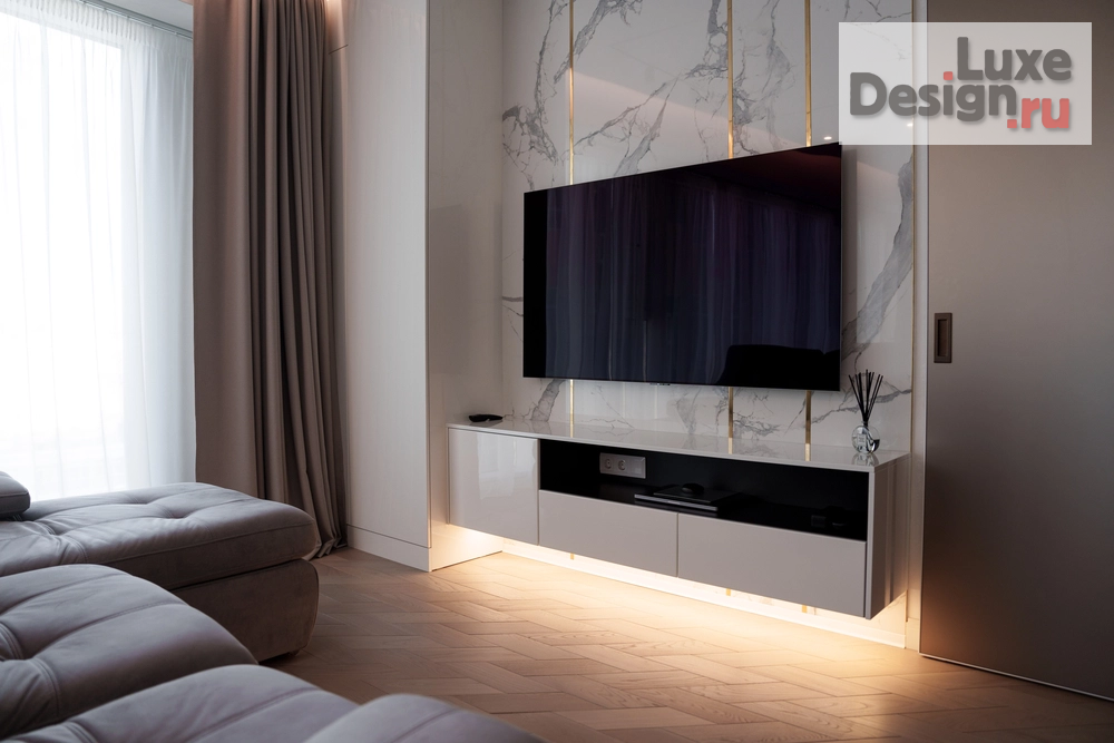 Дизайн интерьера трехкомнатной квартиры "ЖК Sky House " (фото 7)