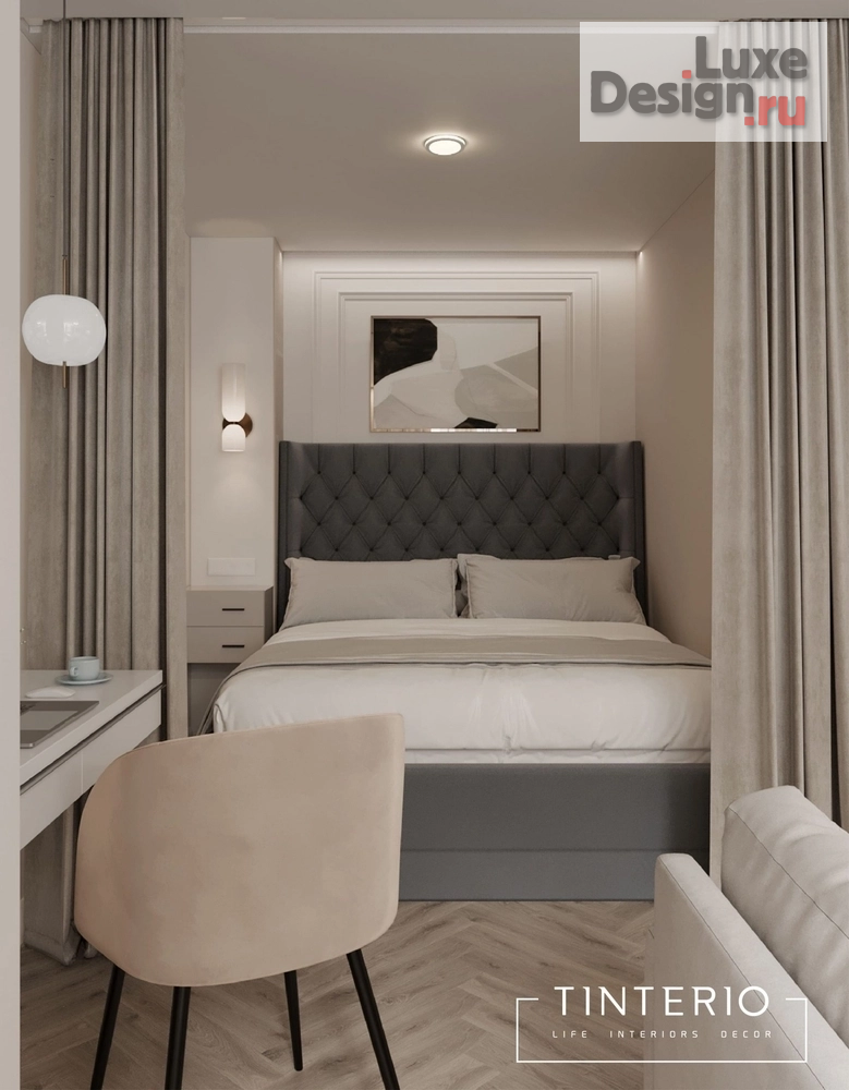 Дизайн интерьера квартиры студии "Москва, квартира 37.3 кв.м " (фото 6)