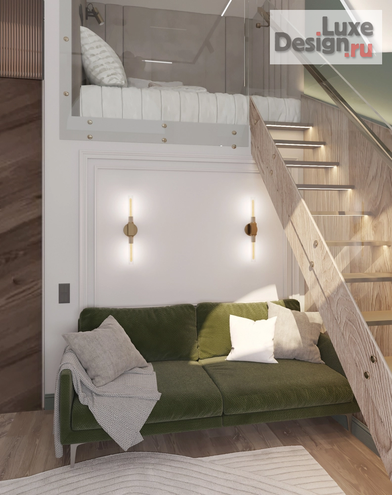 Дизайн интерьера четырехкомнатной квартиры "ЖК Врубеля 4" (фото 31)