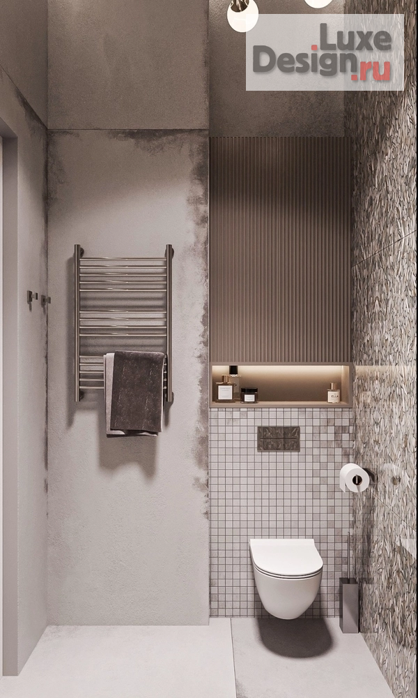 Дизайн интерьера четырехкомнатной квартиры "ЖК Врубеля 4" (фото 38)