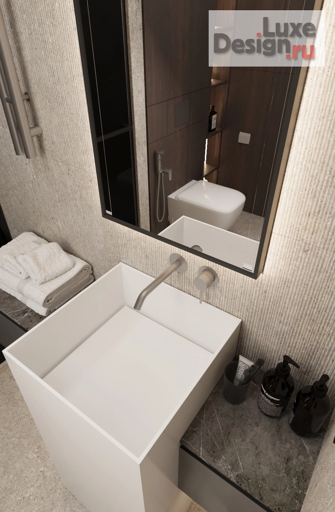 Дизайн интерьера двухкомнатной квартиры "ЖК WillTowers" (фото 25)