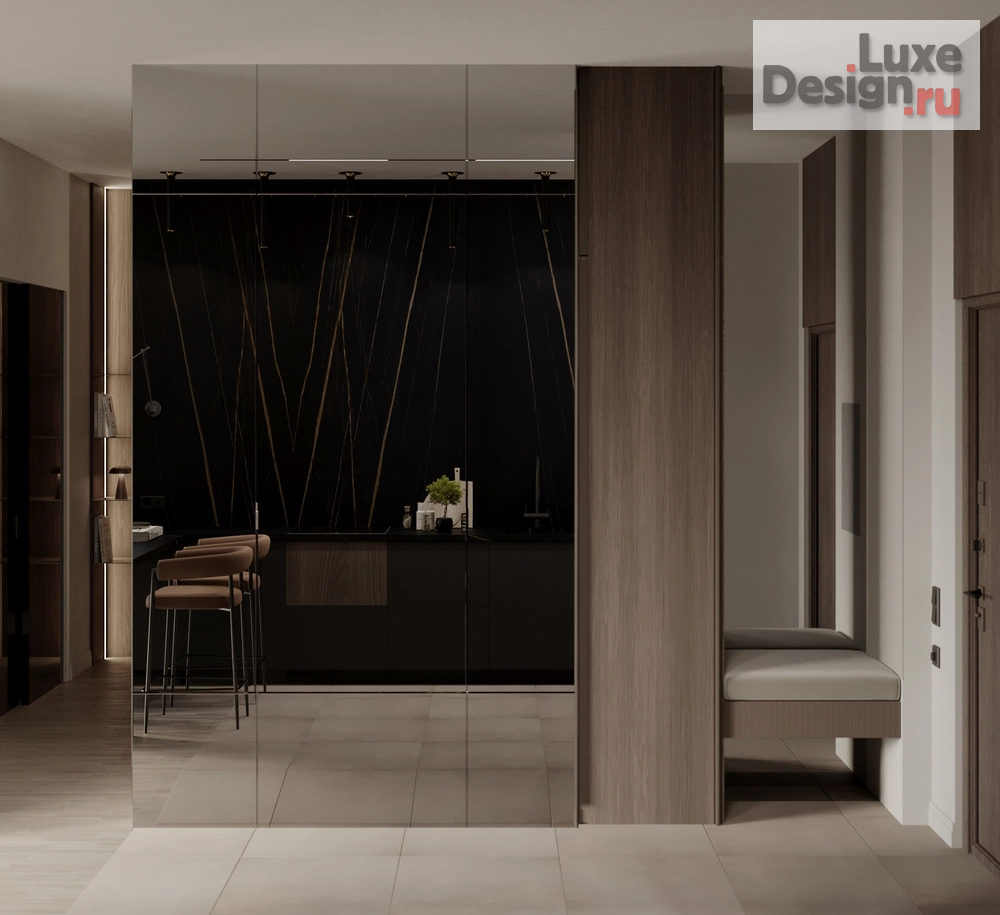 Дизайн интерьера апартаментов "Проект квартиры в Neva Towers" (фото 10)