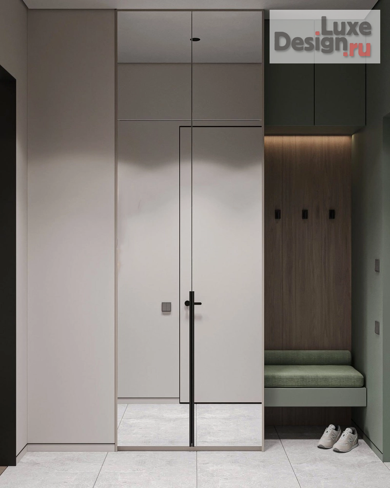 Дизайн интерьера однокомнатной квартиры "ЖК Павелецкая Сити" (фото 12)