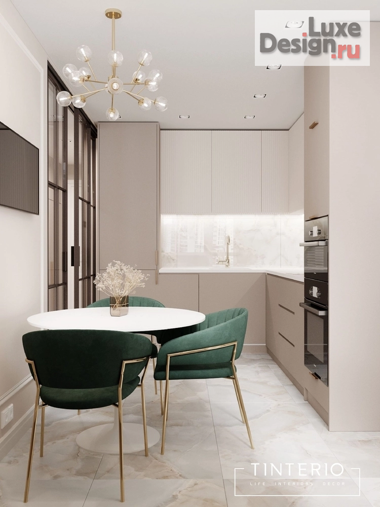 Дизайн интерьера квартиры студии "Москва, квартира 37.3 кв.м " (фото 8)