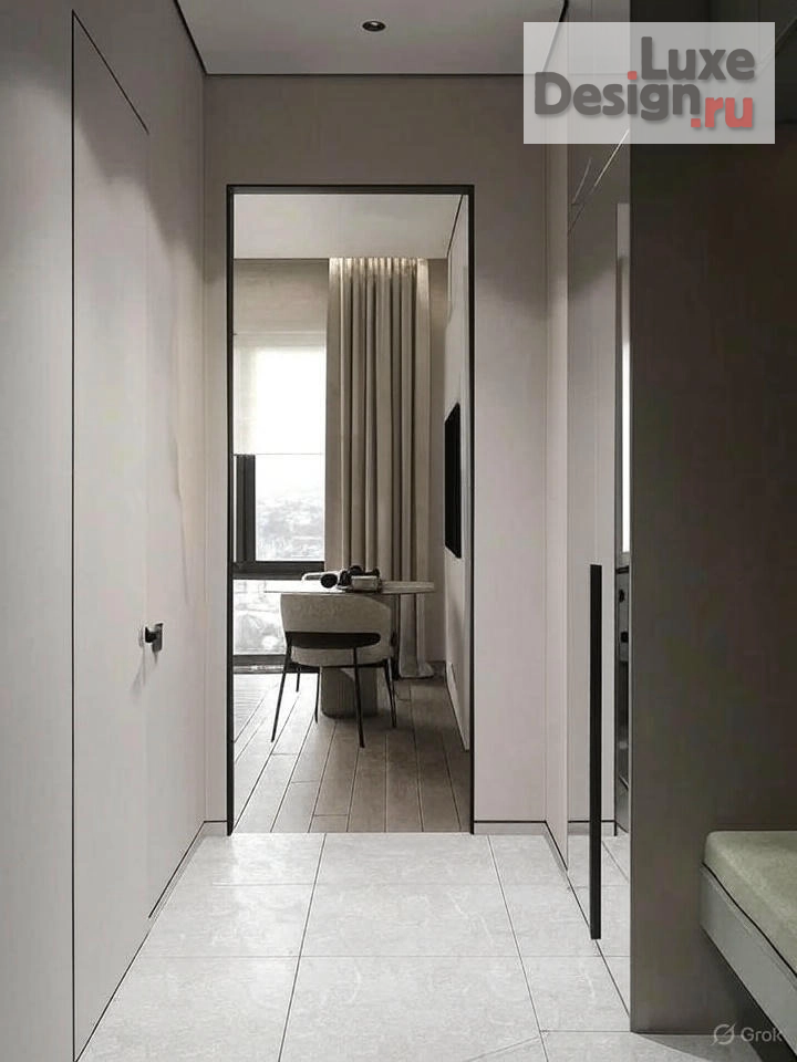 Дизайн интерьера однокомнатной квартиры "ЖК Павелецкая Сити" (фото 13)