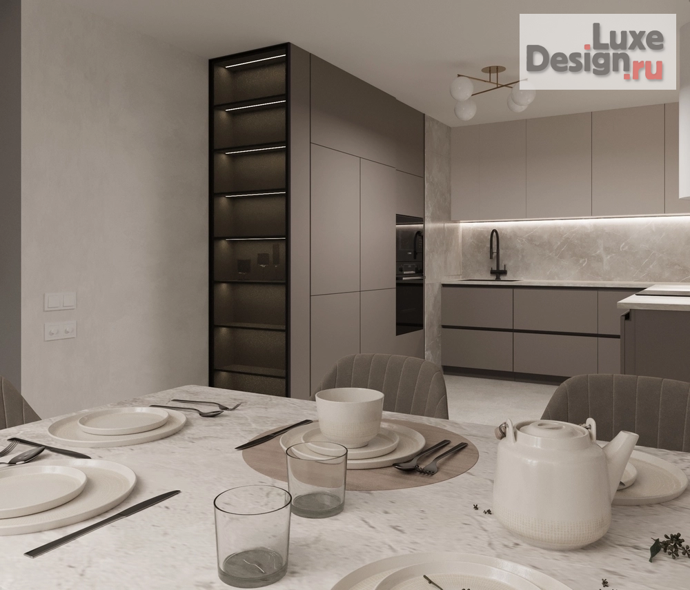 Дизайн интерьера квартиры "ЖК Николин парк" (фото 30) от дизайнера Тарасова Татьяна Николаевна Дизайн интерьера квартиры "ЖК Николин парк" (фото 30)